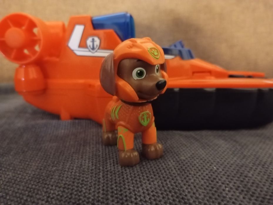 Psi patrol Zuma łódź