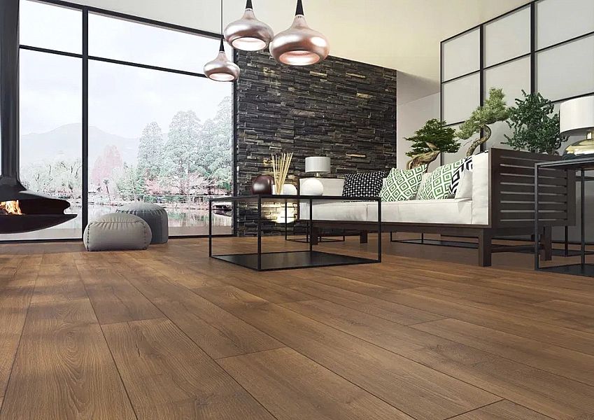 Panele podłogowe Outlet SWISS KRONO D3882 Orzech Barley AC5/10mm