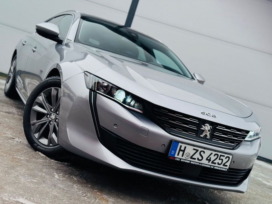 Peugeot 508 Masaże Panorama Alu18Virtual Skóra Kam 360 Blis Gwarancja