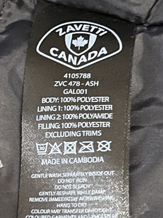Zimowa  kurtka  męska  Zavetti  Canada