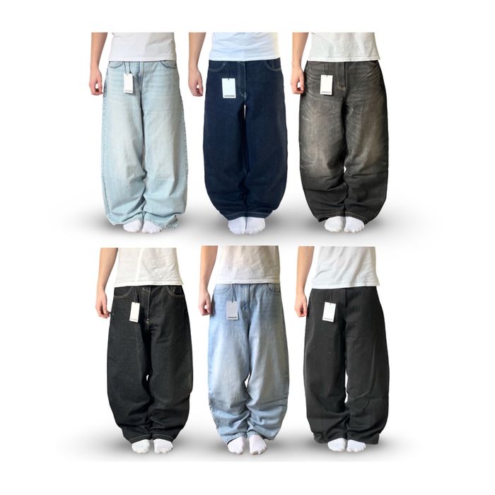 Широкі Джинси Бершка Bershka Super Baggy Skater Супер Беггі штани