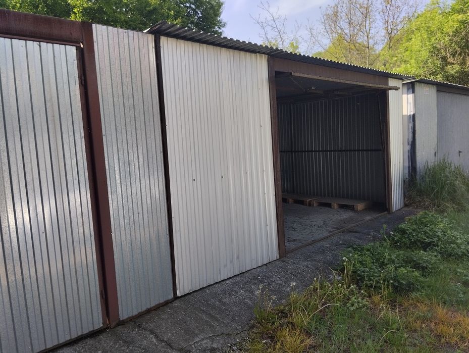 Duży garaż blaszak 6x4,5m na solidnej wylewce