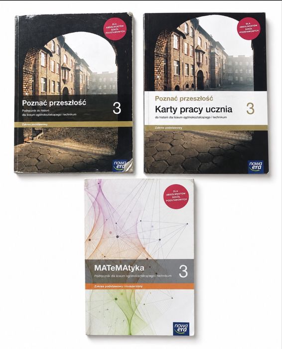Podreczniki do liceum/ technikum klasa 3