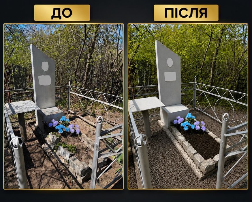 Уборка и уход за могилами