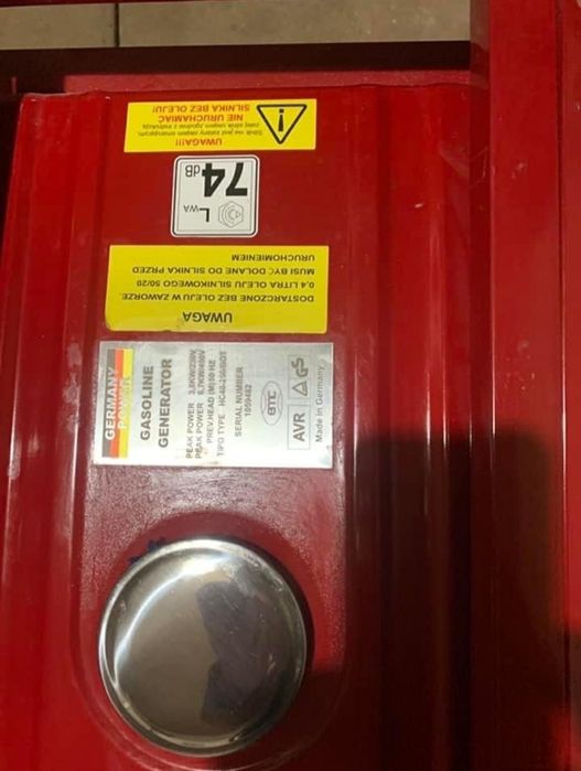 Генератор трьохфазний бензиновий Dornburg