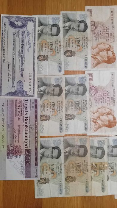 Sprzedam banknoty  z Europy