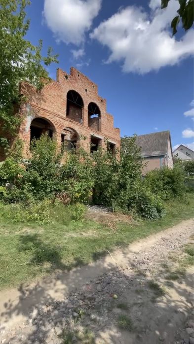 Обмін на авто Земельна ділянка 18 соток з незавершеним будівництвом