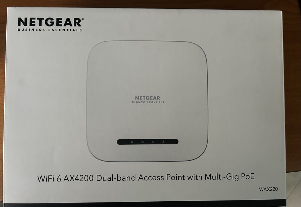 WiFi 6 Access Point with 2.5G PoE - NETGEAR WAX22064283837425923122