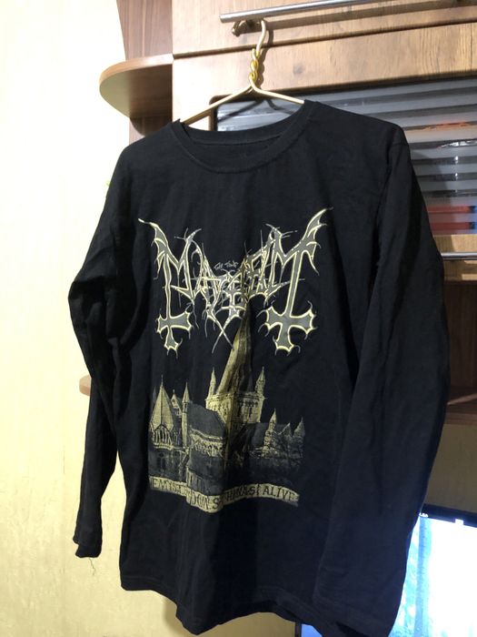 Лонгслів Mayhem "De Mysteriis Dom Sathanas"