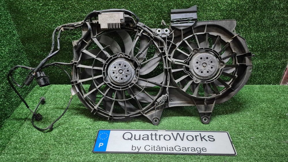Eletroventilador Radiador Termoventilador Original Audi A4 B6 B7 Seat Exeo Valeo Ref. 8E0121205AB