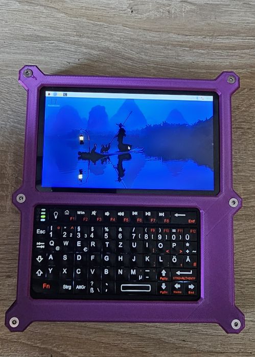 Cyberdeck Raspberry Pi5 4Gb