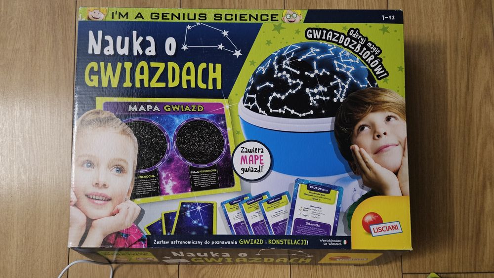 Zestaw Nauka o gwiazdach Lisciani planetarium