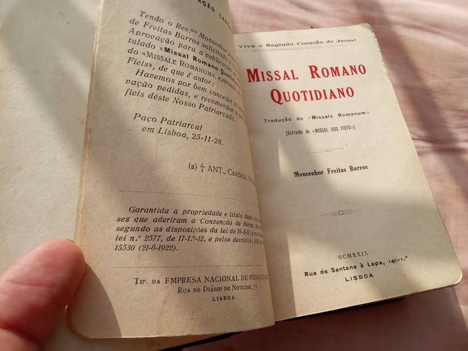 Missal Romano Quotidiano-1edição-M.Freitas Barros80E-Biblia20EDesde20E