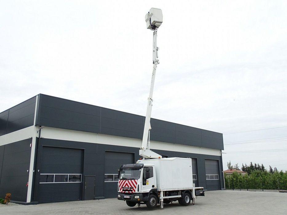 Iveco Euro Cargo 120EL18 Podnośnik Koszowy Teleskopowy Przegubowy  Zwyżka, Sprowadzony , Wykonany Dozór Techniczny na Podnośnik