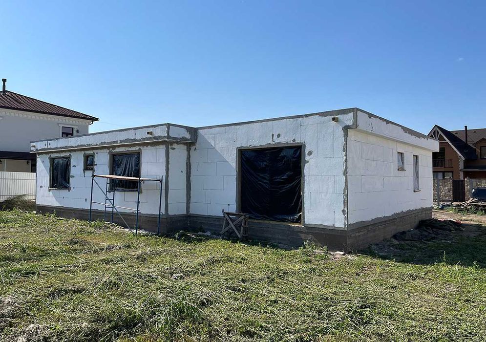 Енергоефективний будинок 168 м2 за 45 днів з СІП панелей в Тетієві