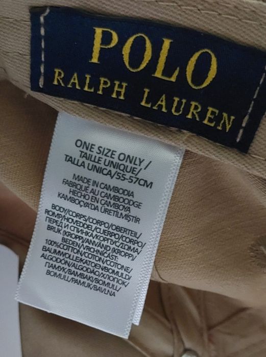 Czapka z daszkiem Polo Ralph Lauren