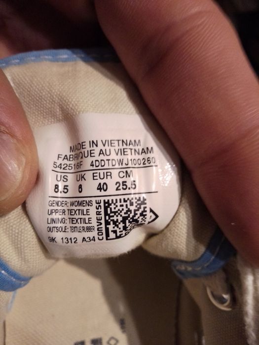 Trampki CONVERSE All Star  r. 40