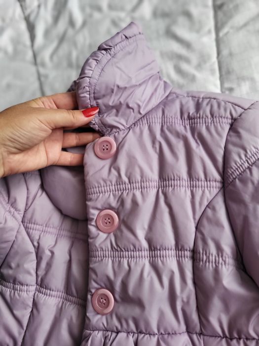 Модная необычная деми куртка Benetton 140 р оригинал