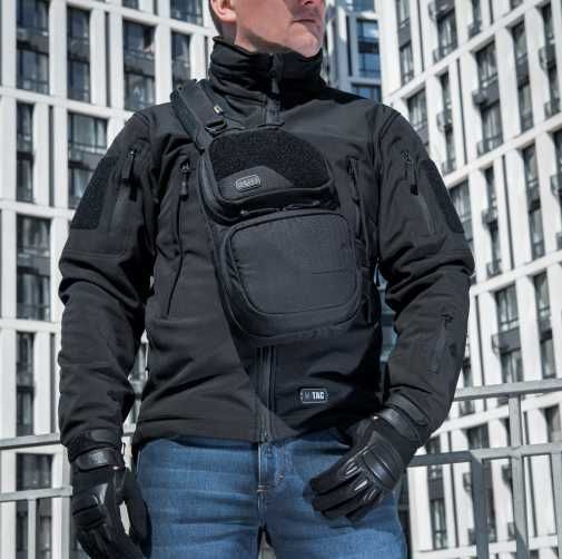 M-Tac сумка-кобура тактична Buckler Bag Elite Hex Black, Coyote, Olive