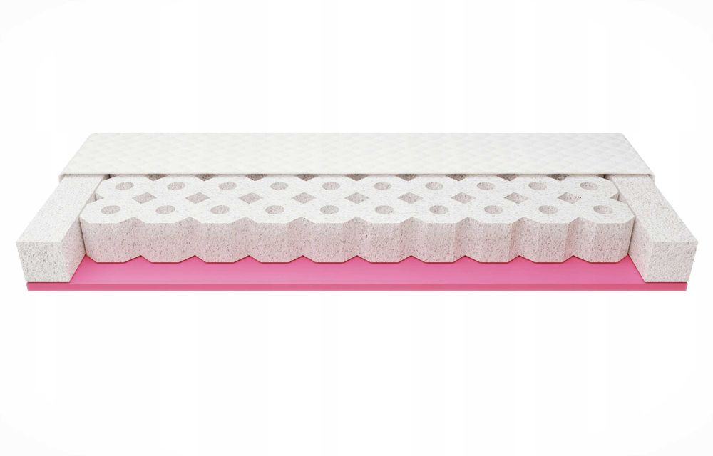 Materac 60x120 cm dla dzieci BARBI średnio twardy
