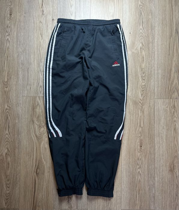 Adidas Vintage Baggy Męskie M Szerokie Spodnie Trackpants Rap