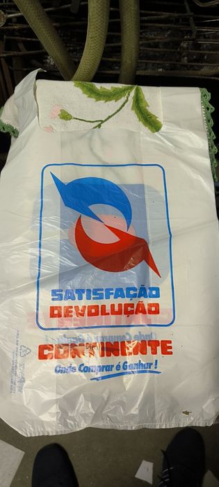 Saco plástico vintage 5 unidades