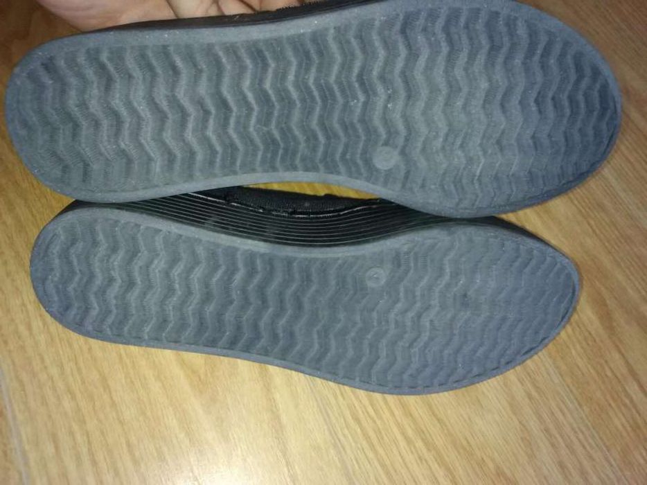 Tenis plataforma pretos 37 sixty seven