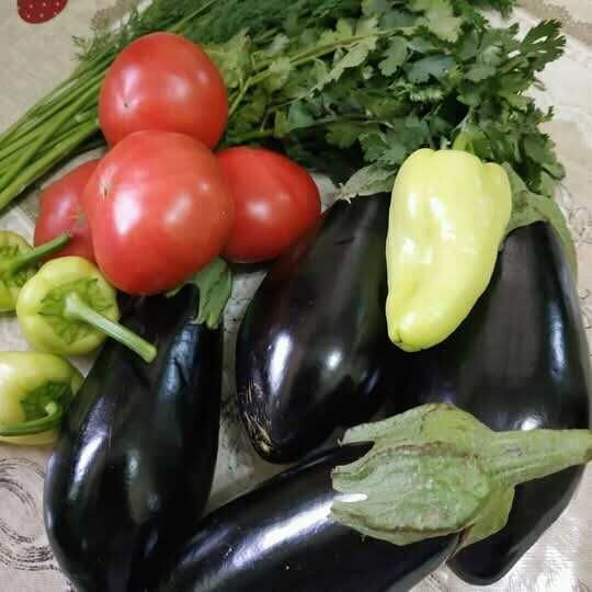 Приму в Дар овощи: кабачки, патисоны, перец, баклажаны, цукини.