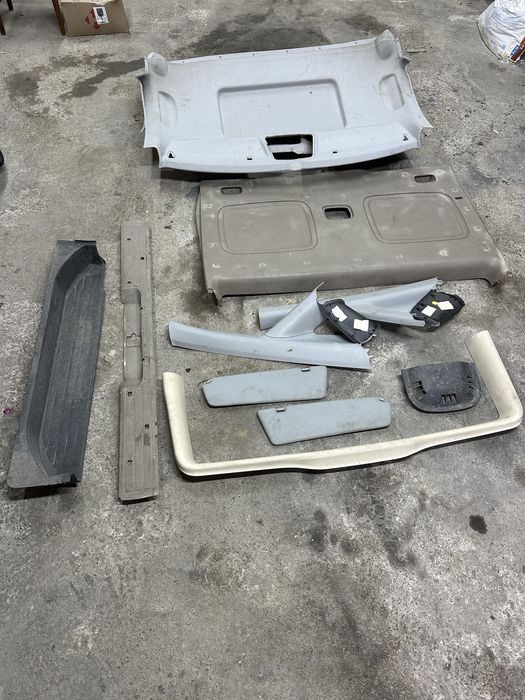 Потолок карта обшивки деталі vito viano 639