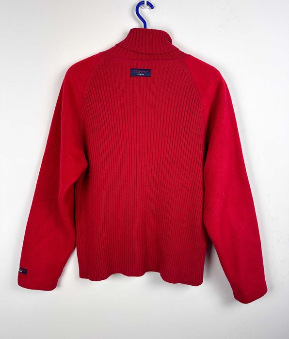 Sweter Tommy Hilfiger golf męski czerwony r. M