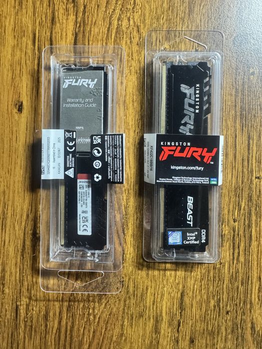 Kingston FURY Beast 3200MHz 16gb RAM оперативна пам’ять