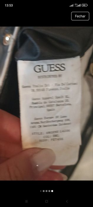 Mala Guess 100% pele