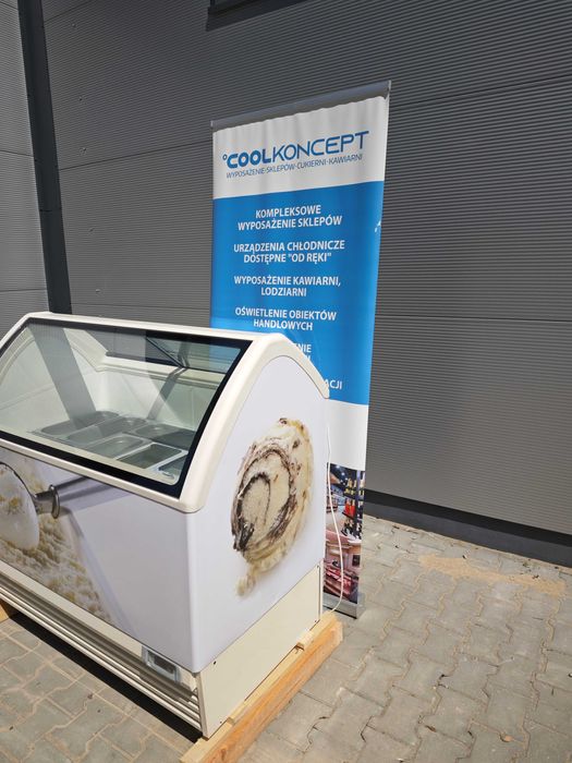 Dystrybutor konserwator  do lodów Juka 12 smaków, Nowy!