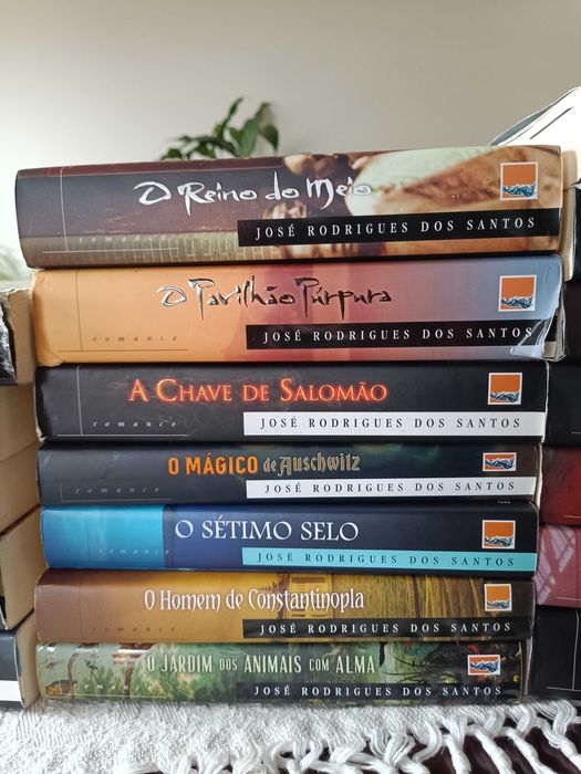 19 livros de José Rodrigues dos Santos.