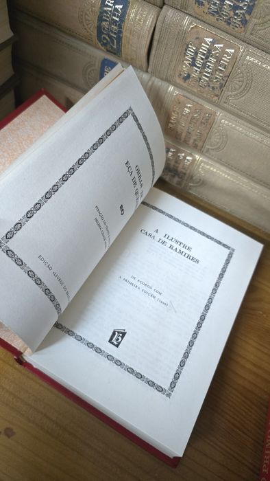Livros Eça de Queiroz - Edição Especial Lello & Irmão (Capa Dura)