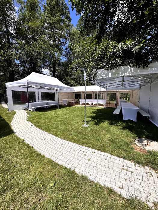 Namioty na wynajem, namioty komunijne, namioty imprezowe, meble