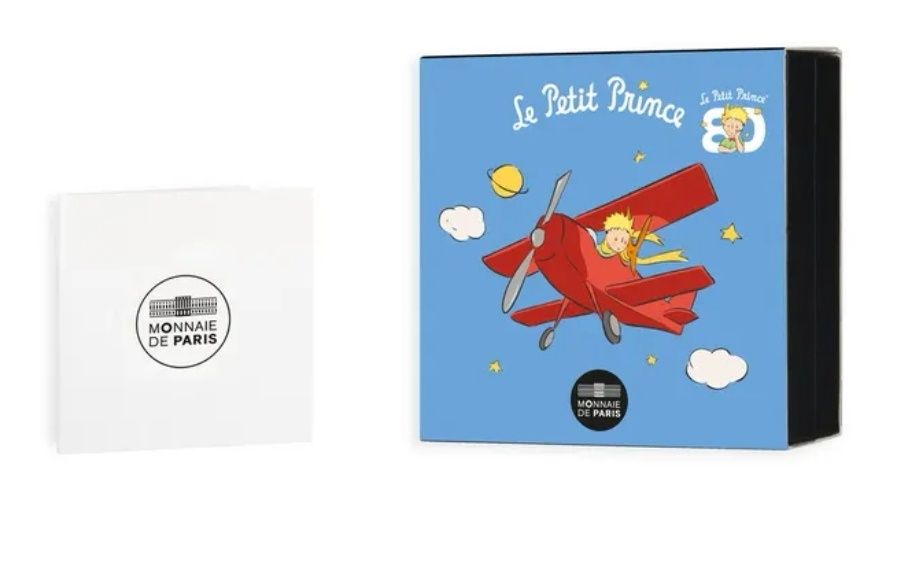 França 2026 - Moeda proof 2€ pequeno príncipe