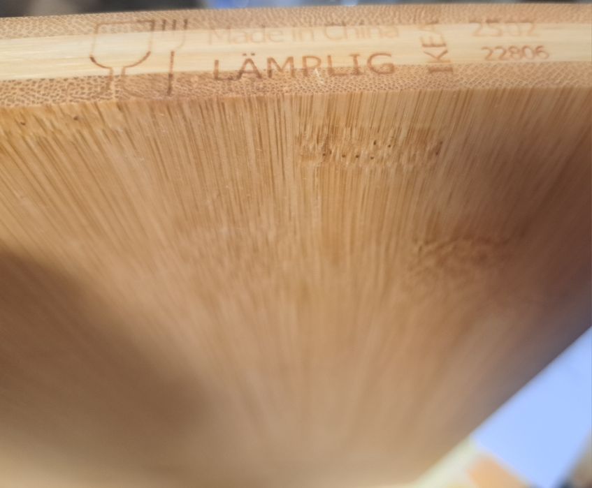 Sprzedam bambusową deskę do krojenia Lamplig z Ikea