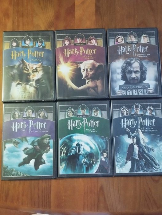 DVD's em excelente estado com selo original