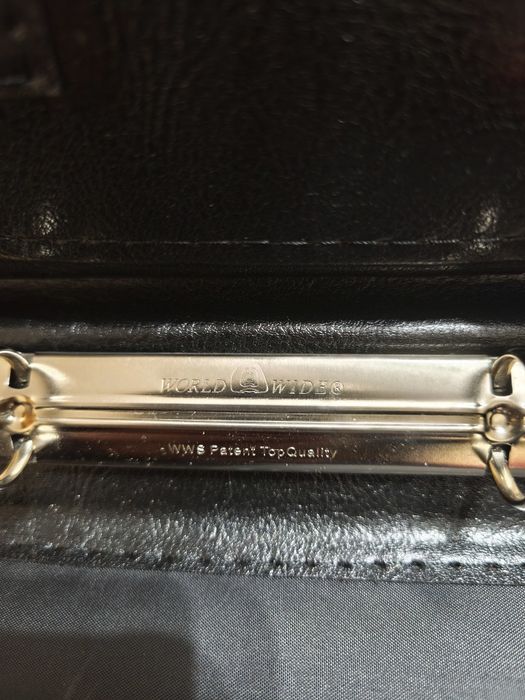 Aktówka teczka skórzana