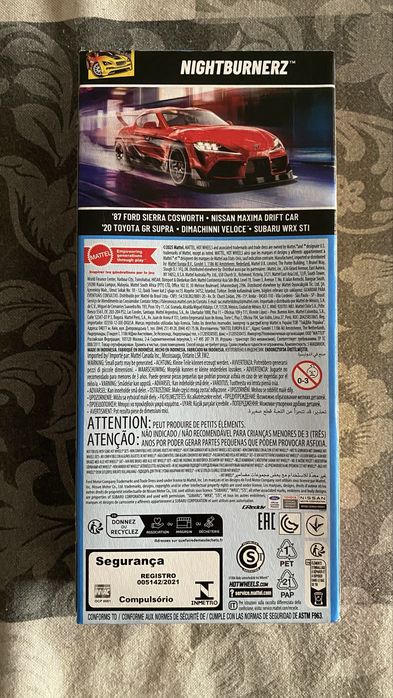 Pack 5 hotwheels