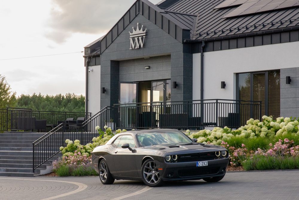 Samochód do ślubu, Dodge ChallengerV8, Wynajem Muscle Car,do zdjęć,VIP