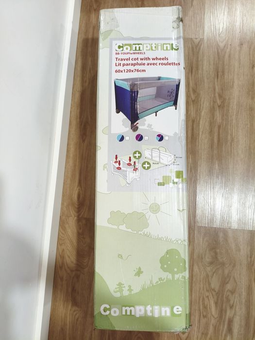 Cama de Viagem Bebé Comptine (Com Rodas) – NOVA EM CAIXA