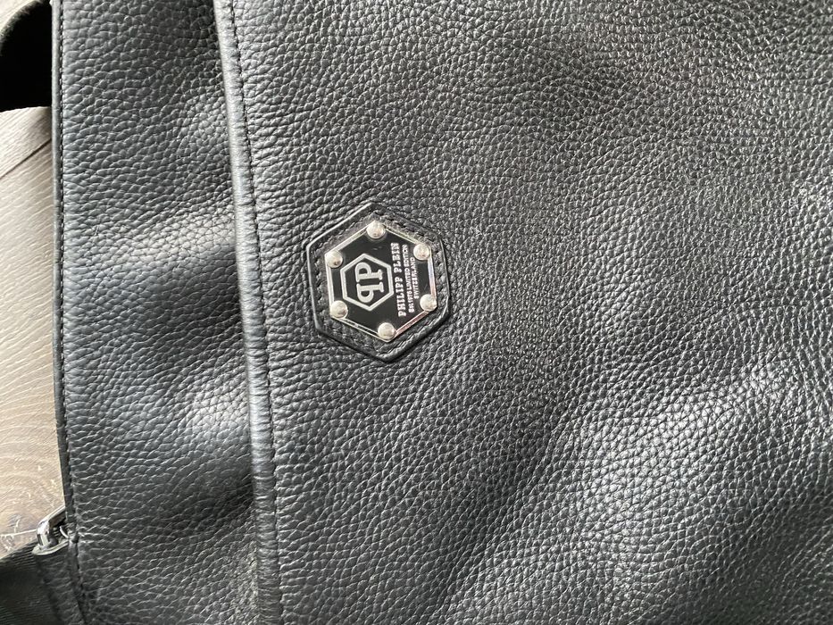 Philipp Plein сумка. Кожа