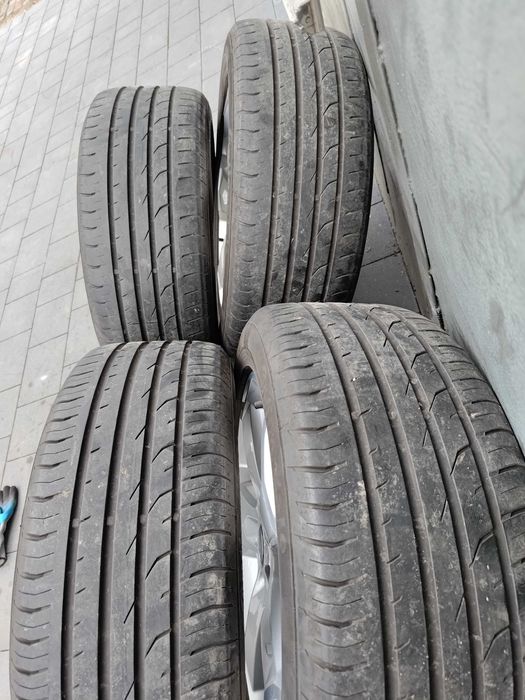 Oryginalne alufelgi FORD Kuga 18 cali 5x108 VOLVO Jaguar opony letnie
