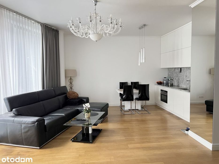 Apartament na Saskiej Kępie | Taras 25 m2 | Wys. 3m | Stadion Narodowy