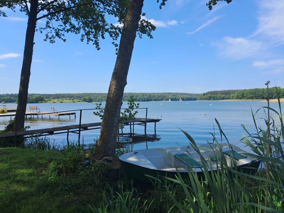 Domek nad samym jeziorem, pomosty, Mazury-Ryn- Rybical • OLX.pl