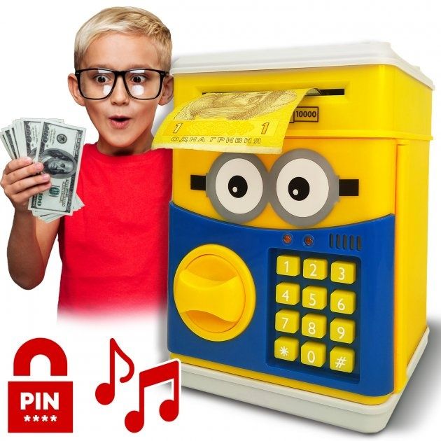 Копилка сейф дитячий Міньйон