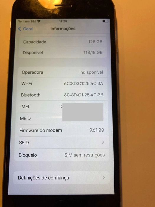 iPhone 6s Plus 128Gb como novo