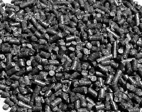 Pellet z łuski słonecznika